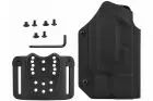 Lightweight Kydex type holster for Glock + X300 black WOSPORT