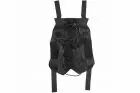 Black helmet cover for FAST helmet size L/XL WOSPORT