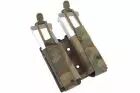 Elastic Pistol Pouch Double Mag WOSPORT