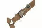 Tactical 1 point Adjustable Strap Coyote Brown WOSPORT