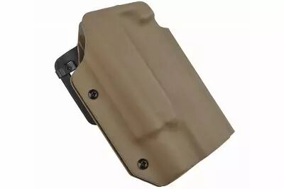 Lightweight Kydex type holster for SIG + X300 tan WOSPORT