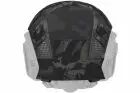 Multicam Black mesh helmet cover for FAST helmet size L/XL WOSPORT