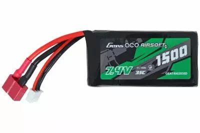 Dean Gens Ace 7.4V 1500mAh 35C LiPo battery