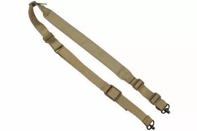 BFC Tan Adjustable 2 Point Tactical Strap WOSPORT