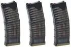 3 Pack 35-Ball Magazine .300BLK FDE GBBR MWS Lancer T8 SP System