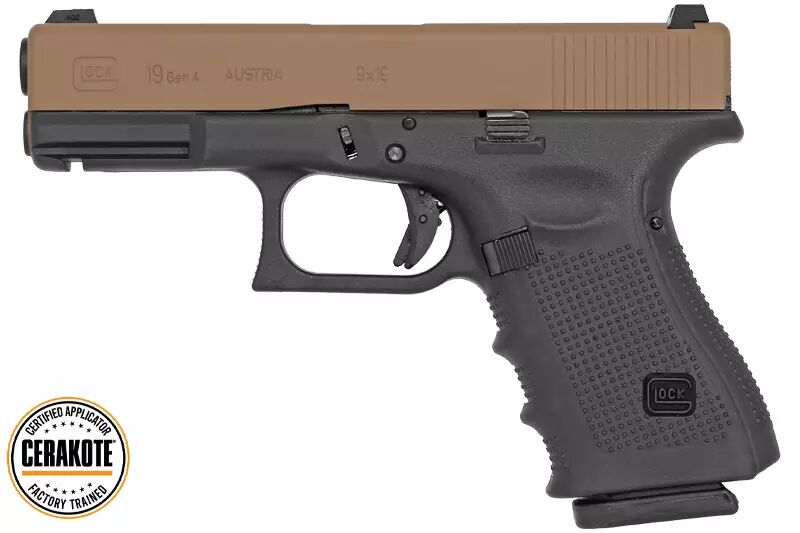 Glock 19 Gen4 VFC / UMAREX Gas FDE Magpul Cerakote