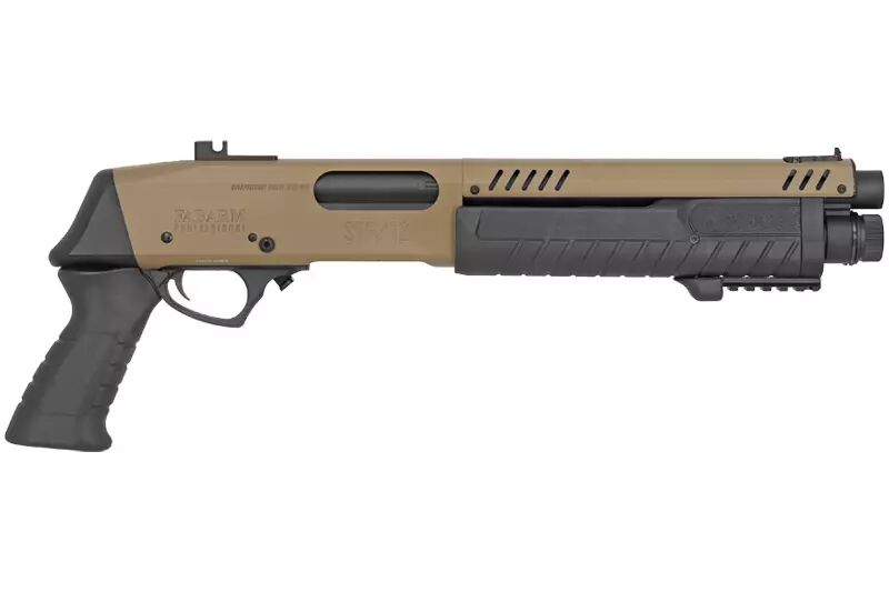 Pump-action shotgun FABARM STF12 Short Initial Flat Earth Gas BO-Manufacture