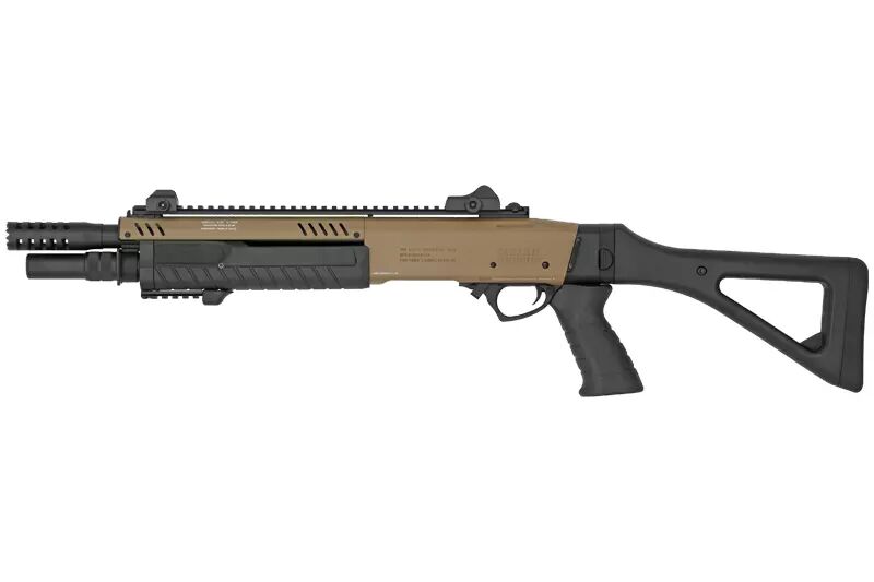 Pump-action shotgun FABARM STF12 Compact 11  Flat Earth Gas BO-Manufacture
