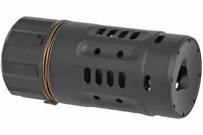 Muzzle Brake & Flame Guard DA Black 14mm CCW 5KU