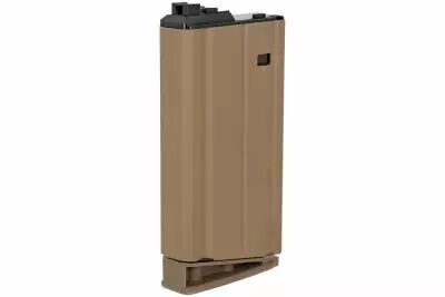 GBBR Real-cap 30 ball magazine Tan for SCAR-H WE