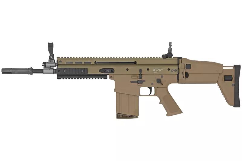 Replica FN MK17 SCAR-H Tan WE GBBR