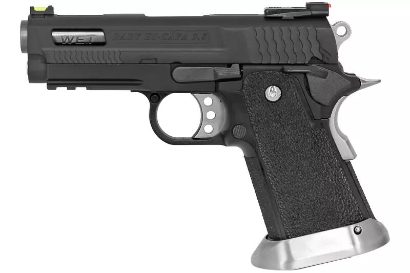 Hi-Capa 3.8 Brontosaurus Black WE Gas