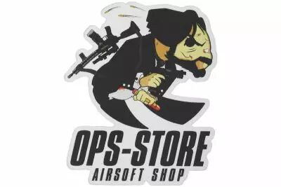 John W OPS-store sticker