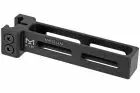 Black M-LOK 2 slot extender for MLC-S2 / MLC-LTR / SSG10A3 Maple Leaf chassis