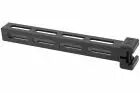Black M-LOK 4 slot extender for MLC-S2 / MLC-LTR / SSG10A3 Maple Leaf chassis