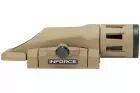 WML White / IR Gen2 Tan 400 Lumen Inforce Tactical Flashlight
