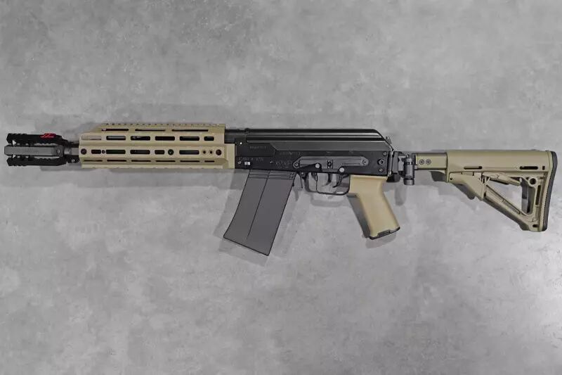 Replica shotgun SAIGA 12K Short Tokyo Marui Gaz Cerakote Custom