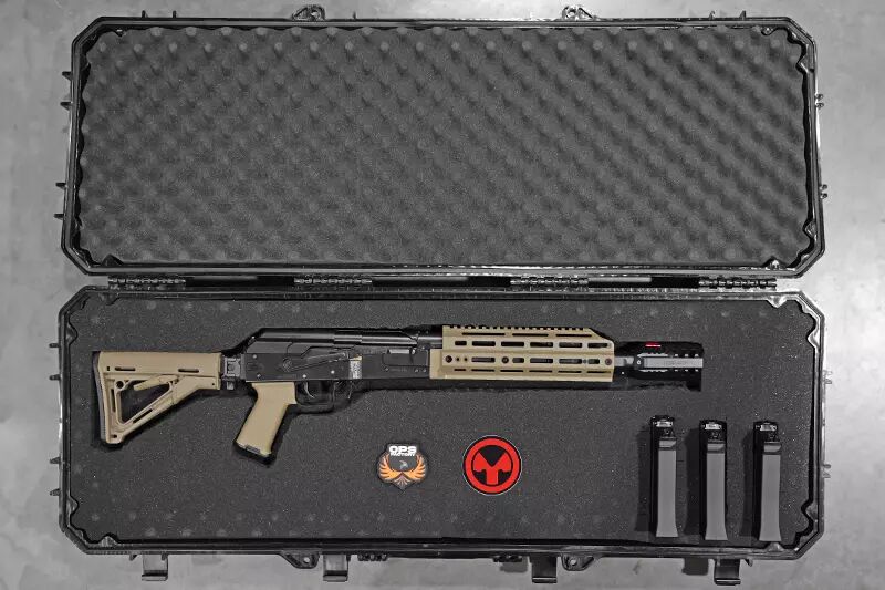 Replica shotgun SAIGA 12K Short Tokyo Marui Gaz Cerakote Custom