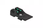 Fibred rear sight type 2 for Hi-Capa 5.1 GBB AVA Airsoft
