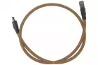High speed nylon braided HPA line Tan US Male to EU Female 8mm BALYSTIK
