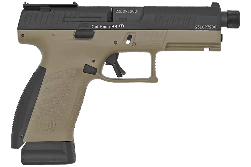CZ P-10C GOLD OT FDE ASG CO2