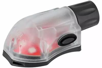 Holy Warrior Red Strobe Manta Black LED Lamp