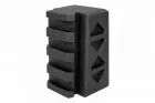 Stock base M1913 Picatinny Black for Saiga-12K Tokyo Marui Wii Tech