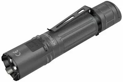 XT2CR Pro 2100 Lumens Grey Klarus rechargeable tactical torch