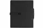 Velcro patch binder black WOSPORT