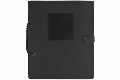 Velcro patch binder black WOSPORT