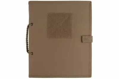 Velcro patch binder coyote brown WOSPORT