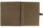 Velcro patch binder coyote brown WOSPORT