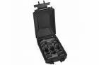 Black tactical storage box for WOSPORT batteries
