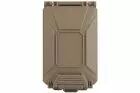 Tan tactical storage box for WOSPORT batteries