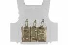 Ligthweight Elastic M4 Triple Mag Pocket WOSPORT