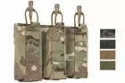 Ligthweight Elastic M4 Triple Mag Pocket WOSPORT