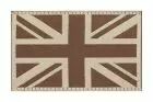 Fabric patch United Kingdom Desert Clawgear