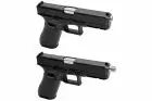 Outer Barrel 2 Way Non-recoil for Glock 17 Gen5 MOS Marui Silver Nine Ball