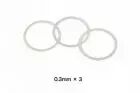 Set of shims ring for outer barrel M4 Laylax
