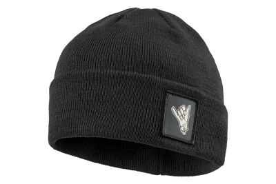 Merino Beanie Shaka Black Direct Action