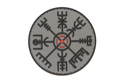 Vegvisir Viking Compass PVC patch Green JTG