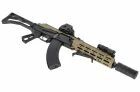 Replica AKM Tokyo Marui Gbbr Hard Kick SLR 5KU FDE Cerakote Custom