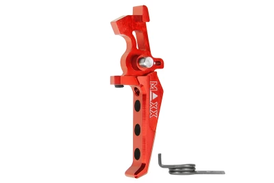 CNC SPEED aluminium trigger for M4 Style E Red Maxx Model 