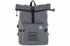 Courier Style Backpack Grey Glock