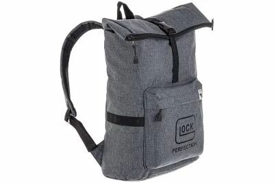 Courier Style Backpack Grey Glock