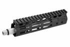 Hand guard M-LOK NSR7 Black for MWS Tokyo Marui GBBR CYMA