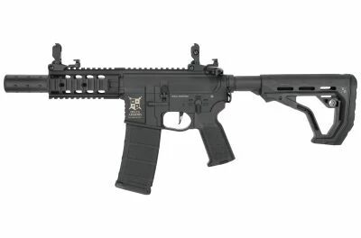 Replica AR15 Silent Ops CQB Bravo EAGLE Black Delta Armory AEG