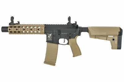Replica AR15 SilentOps 8' Bravo Half Tan Delta Armory AEG