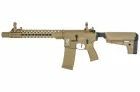Replica AR15 SilentOps DMR ALPHA Tan Delta Armory AEG
