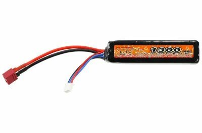 Lipo 11.1V 1300mAh Stick DEAN Battery VB